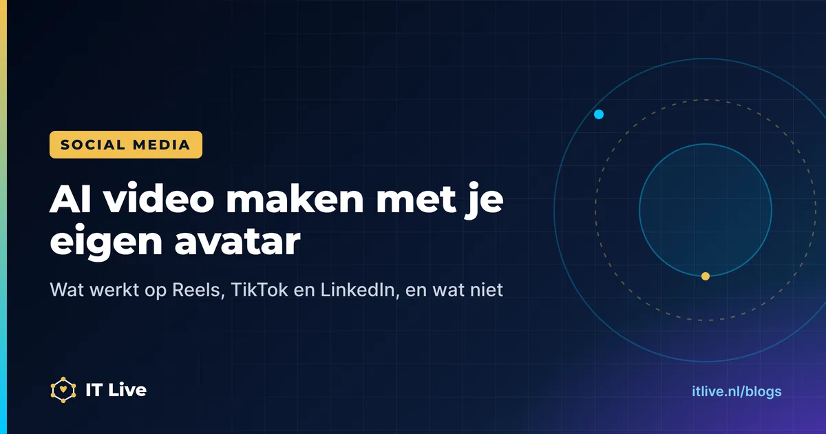 AI video maken met je eigen avatar voor social media: wat werkt?