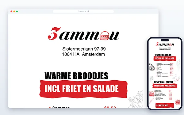 3ammou — website door Layg
