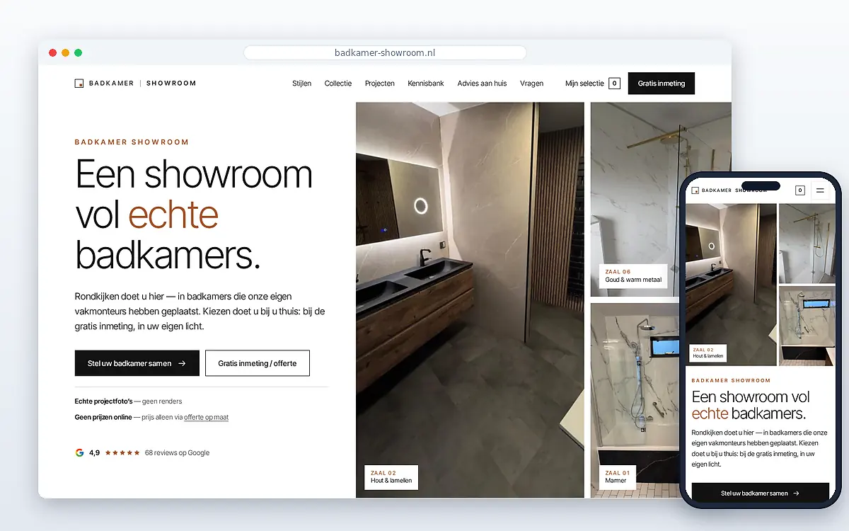 Badkamer Showroom