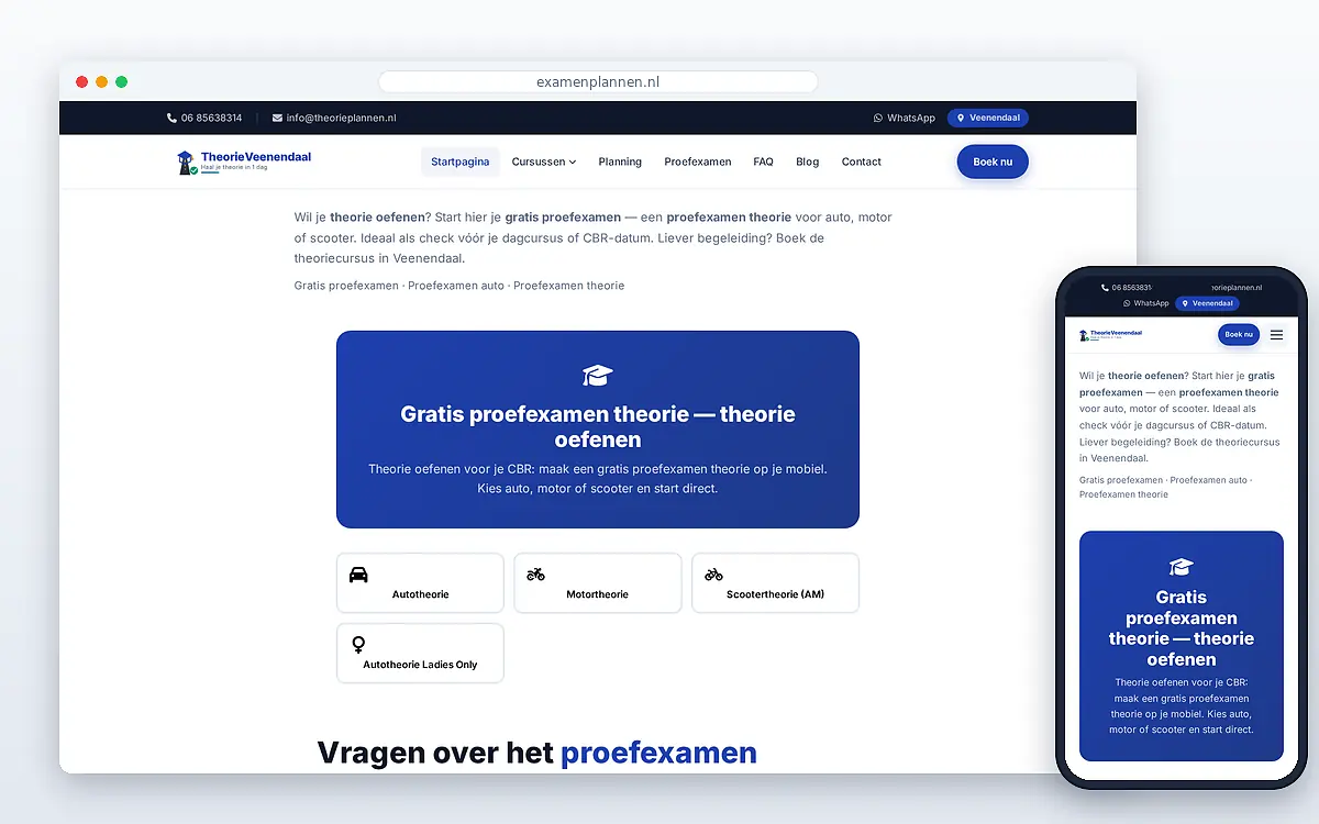 Examenplannen