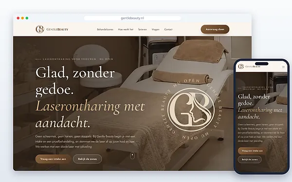 Gentle Beauty — website door Layg
