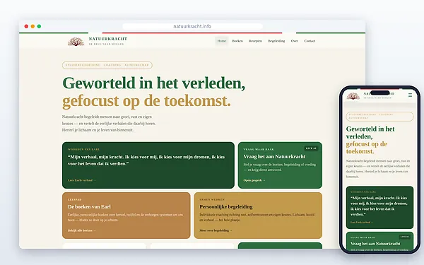 Natuurkracht — website door Layg