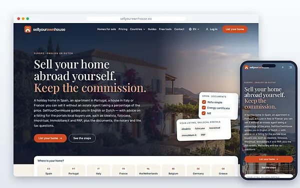 SellYourOwnHouse — website door Layg