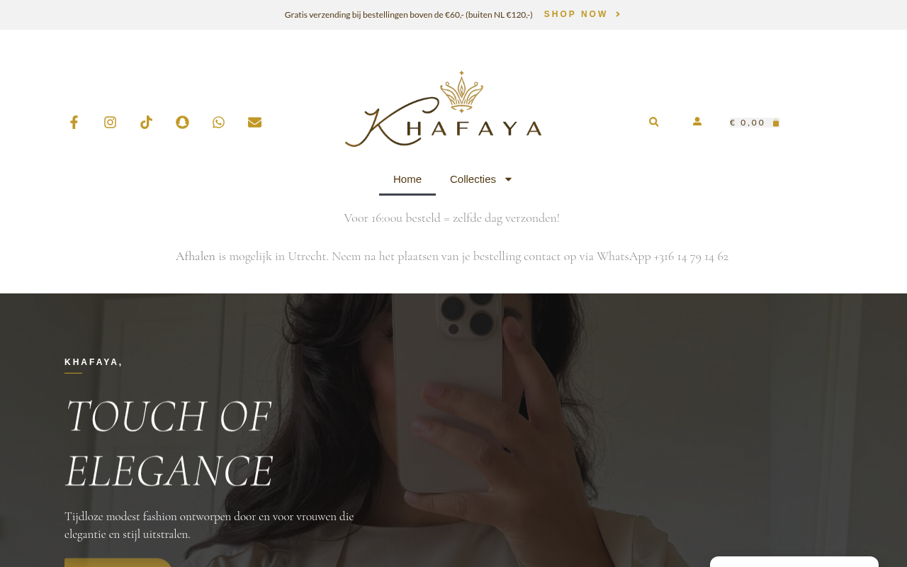 Webshop Khafaya